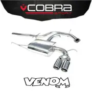 Cobra Exhaust 2.5" Cat Back System VW Scirocco 2.0 TSI (08-13) VW28