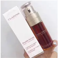 在飛比找Yahoo!奇摩拍賣優惠-克蘭詩CLARINS 黃金雙激萃 超級精華50ml