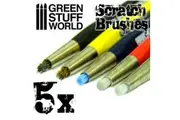 GSW - Scratch Brush Pens - 5-Pack