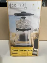 Refinery & Co Cold Coffee Slow Drip Brewer BNIB Tea Maker Iced Coffee 17oz Glass