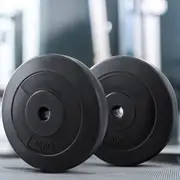 80kg Everfit Barbell Weight Plates Standard Home Gym Press Fitness Exercise