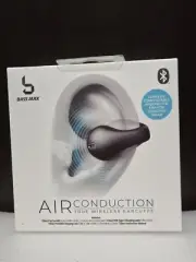 Bass Jaxx Wireless Air Conduction Earcuffs Wireless Bluetooth Black