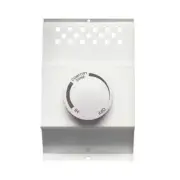 Cadet Double-Pole Electric Baseboard-Mount Mechanical 4-wire Thermostat in White