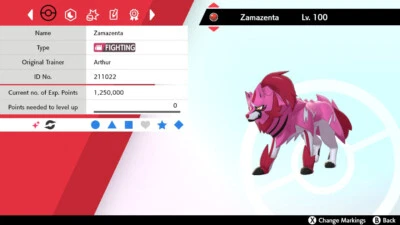 Event Shiny Zamazenta Pokemon Sword & Shield / Pokemon Home - READ DESCRIPTION!