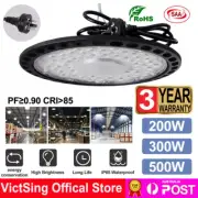 High Bay Industrial Lights UFO LED 200W 500W Warehouse Shed Factory Ceiling Lamp