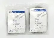 SpaceLabs 700-0002-00 TruLink SpO2 Cable 10' - Lot of 2 - NEW