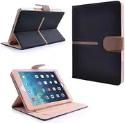 MOFRED® Buckle Suede Leather Apple iPad Air 2 (Launched 2015) Case-MOFRED® Executive Suede Leather Case (for iPad Models A1566 and A1567)