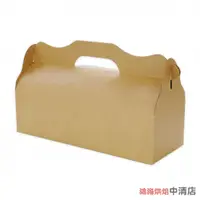在飛比找蝦皮購物優惠-【鴻海烘焙材料】手提牛皮紙盒 包裝盒 瑞士捲盒 手提盒 生乳