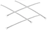 [WESIEVYA] Set of 2 Bra Straps Non-slip Adjustment Decorative Bra Strap Replacements for and Wedding Dresses
