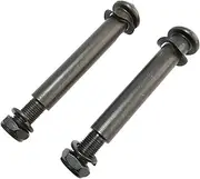 Bike Locking Pins,1 Pair Black Sturdy Elliptical Bolts | Professional Fitness Trainer Accessories, Exercise Bike Replacement Parts for Home
