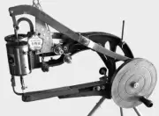 Hand-crank shoe repairing machine Manual Industrial Sewing Equipment
