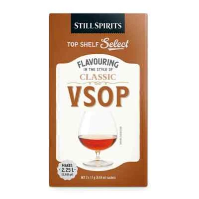 Still Spirits TOP SHELF SELECT VSOP Essence 2 Sachets Makes 2.25L Spirit Brew
