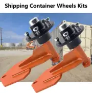 Shipping Container Wheels HEAVY DUTY 5-LUG Set Of Two