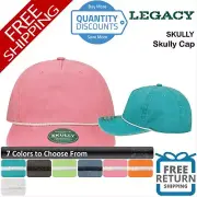 Legacy Men Skully Cap Hat Soft-structured, Five-panel, Mid-profile Skully