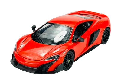WELLY McLAREN 675LT COUPE ORANGE 1:24 DIE CAST METAL MODEL NEW IN BOX