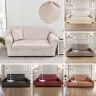 1/2/3/4 Seater Waterproof Couch Cover Stretch Polyester Sofa Slipcover Protector