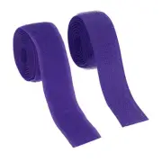 Sew on Hook and Loop Tape, 1 Inch Nylon Fastener Strips 1 Yards (Purple)