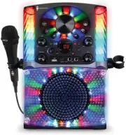 MEJOR Maquina De Karaoke Cantar Bluetooth Portatil Luces Discoteca Disco Fiesta