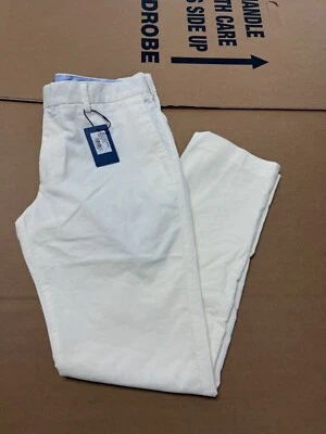 NWT MEN'S PETER MILLAR CORDUROY PANTS, SIZE: 33 X 30, COLOR: ALM (M29)