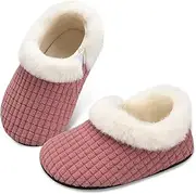 [Centipede Demon] Toddler Slippers for Boys Girls Slip on Kids Baby Toddlers House Shoes Lightweight Barefoot Furry Sock Shoes Indoor Outdoor Warm Walking Shoes