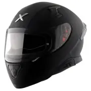 Axor Motorcycle Road Apex Full Face ECE 22.05 Matt Black Medium Helmet (57-58cm)
