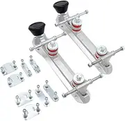 Skateboard Base Bottom - Four-Wheel Two-Row Roller Skate Bracket - Aluminum Alloy Roller Road Drift Skates Plate for New Year, Valentine's Day
