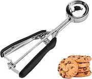 JUNADAEL J Cookie Scoop 1.5 Tbsp, 1.5 Tablespoon Cookie Scoops for Baking, Ice Cream Scoop, Comfortable Grip, Non-Slip, For Cookies Melon Ball Meatball Ice Cream Muffin