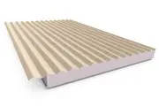 Stratco Cooldek Corrugated Right Laying 75mm Thick 65mm Cutback Merino