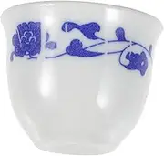 DOITOOL Chinese Vintage Teacup Set Ceramic Tea Cup Mini Tea Cups for Home Decor Tea House Restaurant