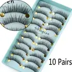 Long Wispy 3D Faux Soft Mink Hair Fluffy False Eyelashes Extension Tools