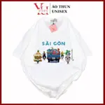 中性 T 恤印花越南錯 GON VIETNAM SAIGON T 恤 - 真實照片(全尺寸 ML-XL-XXL BIGS