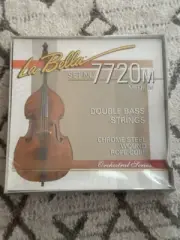 La Bella Upright Bass Orchestra Strings - Full Set (7720M - E, A, D, G)
