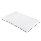 Ultra Thin Flat Bed Pillow for Stomach and Back Sleepers,King Size Down Alter...