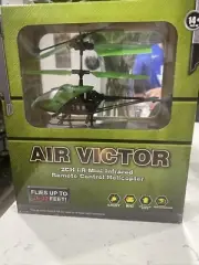 Air Victor 2CH I/R Mini Infrared Remote Control Helicopter - Green Camouflage