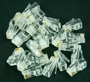 Modular Plugs 8x8 RJ45 non-keyed line cord plug 100/pk - CCS1831