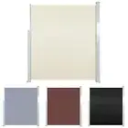Patio Retractable Side Awning Privacy Screen Blind Sunshade Sun Shelter vidaXL