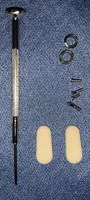 eyeglass repair kit Miniature Screwdriver Tiny Screws Pads Fix Sunglasses Case