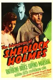 Basil Rathbone Sherlock Holmes Vintage Movie Poster Print 17 X 12 Reproduction