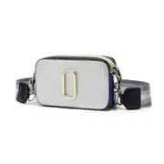 Nevenka Womens Crossbody Bags Small PU Leather Purse Zipper Shoulder Handbag-Silver