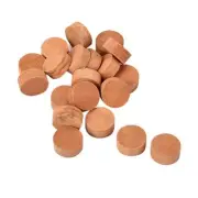 20 Pieces Trumpet Cornet Spit Valve Cork Pads for Brass Instrument
