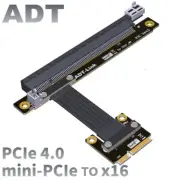 Mini Pcie To PCIE X16 Wireless Network Card Adapter Extension Cable PCIE4.0