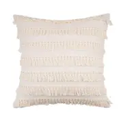 Linen Cotton Neutral Fringe Cushion Covers Decor Cushions & Decorative Pillows