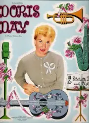 VINTAGE UNCUT 1956 DORIS DAY PAPER DOLLS~#1 TOP REPRODUCTION SELLER~FABULOUS!
