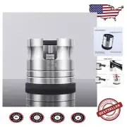 Durable 304 Stainless Steel Portafilter Stand for Efficient Espresso Preparation