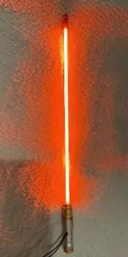 Hot Toys CCFL Lightsaber Darth Sidious Emperor Palpatine Light Up 1/6 Sideshow