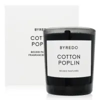 在飛比找momo購物網優惠-【BYREDO】Cotton Poplin 純柔絨棉香氛蠟燭