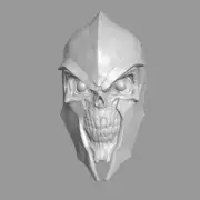 Hooded Skeleton Warrior custom head for Mythic Legions & other action figures