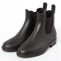 在飛比找ETMall東森購物網優惠-【Sp house】質感素色防水低筒女用雨靴(黑色)