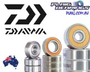 Fishing Reel Bearings - Daiwa Part Numbers - Stainless Steel And Ceramic Hybrid