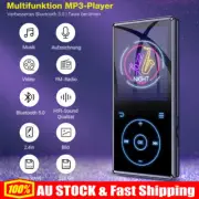 New Bluetooth MP3 Music HiFi Sound MP4 Player FM Radio Recorder Player 16/32/64G
